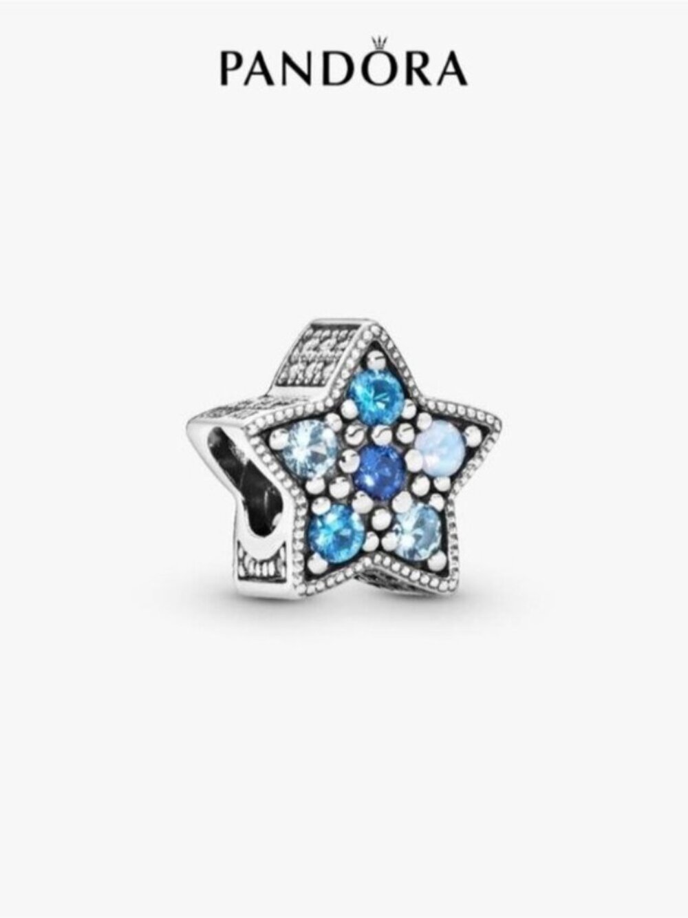 Pandora Bright Blue Star Charm